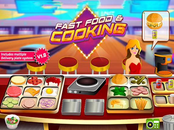 Fast Food Restaurant Game Cover
