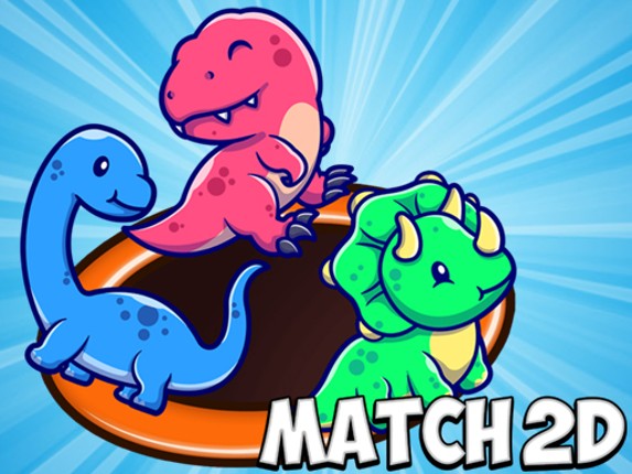 Match 2D Dinosaurs Game Cover