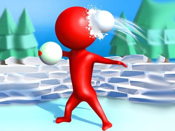 StickMan Snow Fight Game Cover