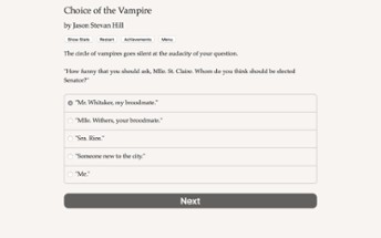 Choice of the Vampire Image