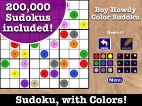 Color Sudoku Puzzles! Image
