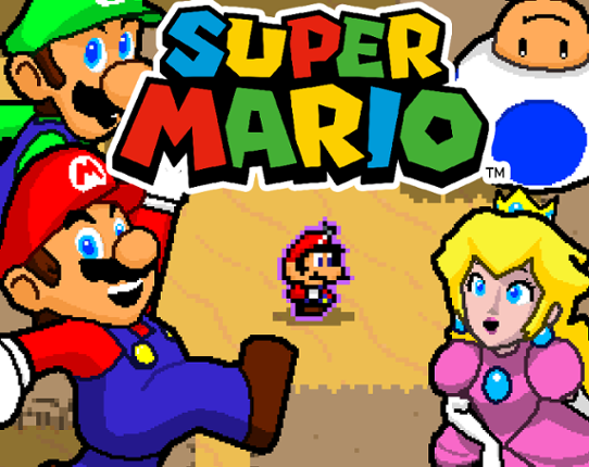 Mario, Luigi, Peach and Toad [NTT Character mod] Game Cover