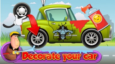 Kids Car Wash Adventure-Tiny Auto Truck Shop Image