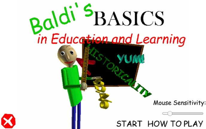 Baldi's Basics 1.0 Android Port Game Cover