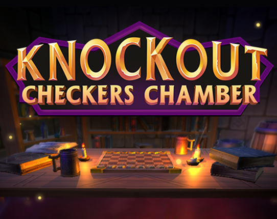 Knockout Checkers Chamber Game Cover