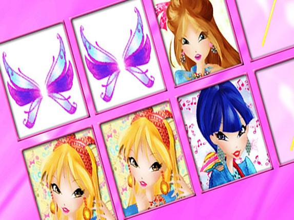 Winx Memory Match Game Cover