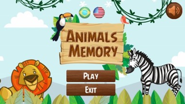 Animals Memory Matching Game - Farm Story Image