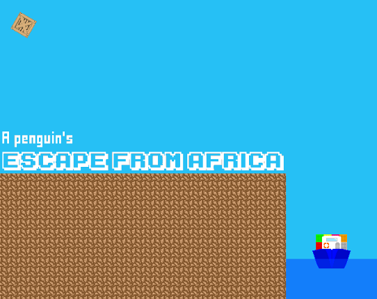 A Penguin's Escape From Africa Game Cover