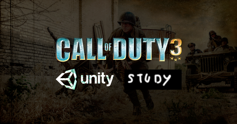 Call of Duty 3 - Unity Study Game Cover