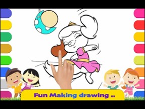 Coloring Finger Painting Games Image