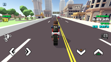 Blocky Moto Racing: Bike Rider Image