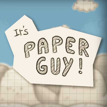 It's Paper Guy! Game Cover