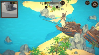 Hidden Pirates Top-Down 3D Image