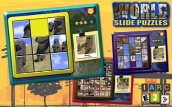 Kids Slide Puzzle World mystic squares 15 game Image