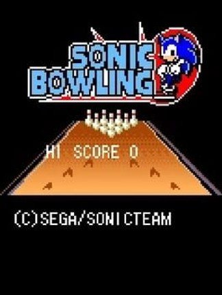 Sonic Bowling Game Cover