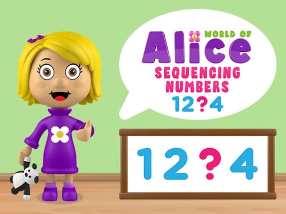 World of Alice Sequencing Numbers Game Cover
