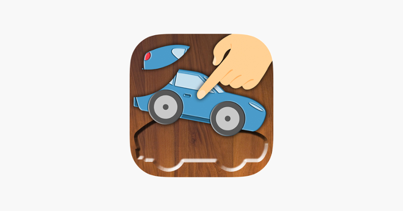 Cars - Wooden Puzzle Game Game Cover