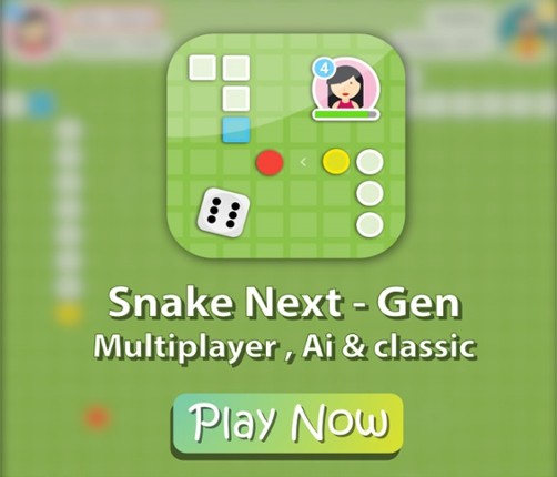 Snake Multiplayer dice and AI Game Cover