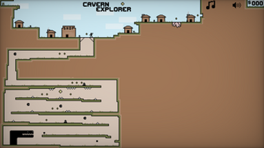 Cavern Explorer: A One Screen Adventure Image