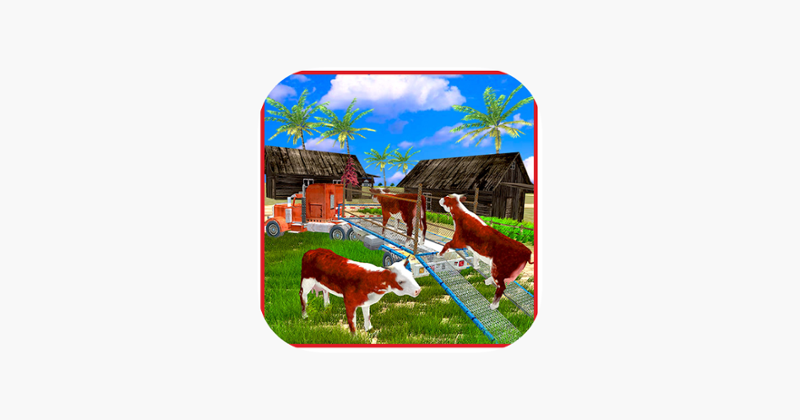 Transport Truck: Farm Animals Game Cover