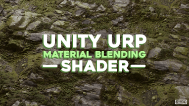 Unity URP Material Blending Shader Image