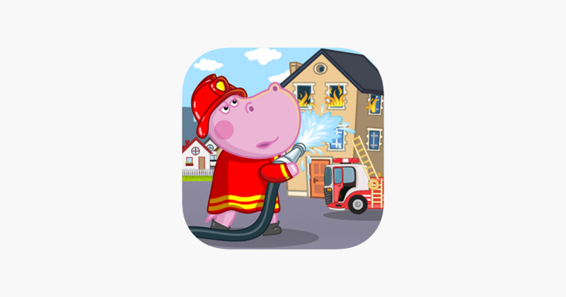 Adventure Hippo: Fire patrol Game Cover