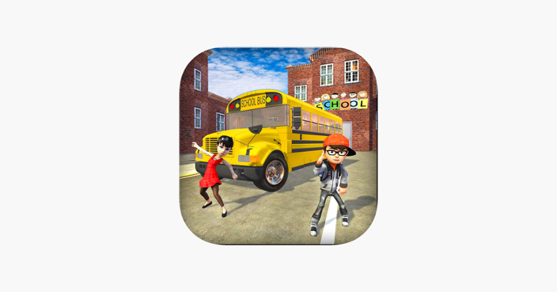Crazy School Bus Transport Sim Game Cover