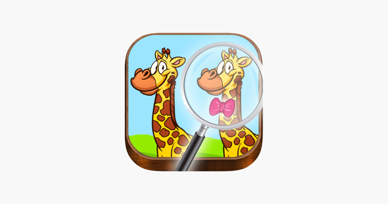 Find the difference: learning game animals Game Cover