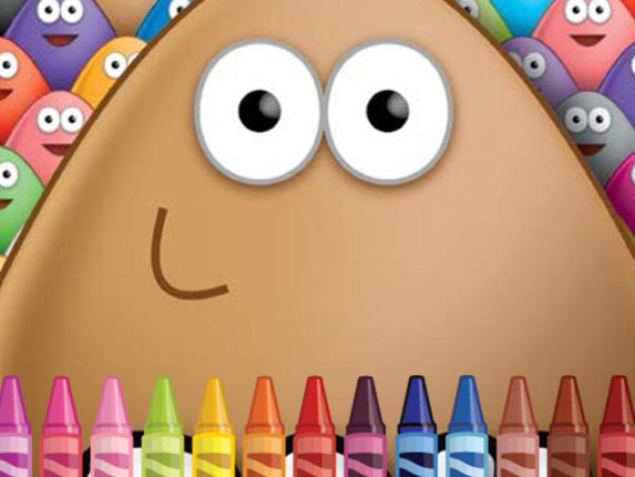 Pou Coloring Game Cover