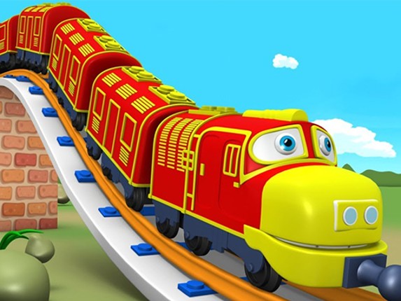 RACING TRAIN 3D GAME Game Cover