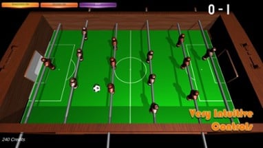 Table Soccer Foosball 3D Image