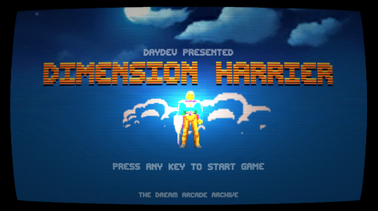 Dimension Harrier Game Cover