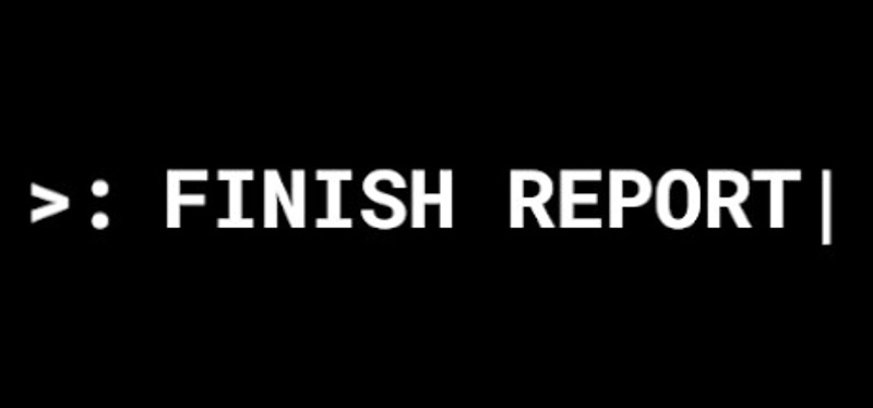 Finish Report Game Cover