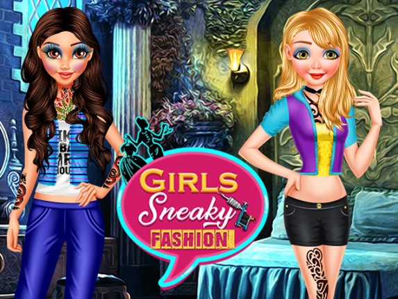 Girls Sneaky Fashion Game Cover