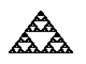 Sierpinski 10Liner (ZX81) Image