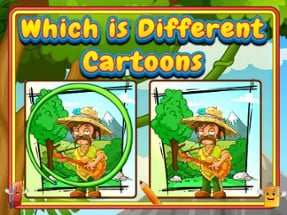 Which Is Different Cartoon Image