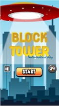 Blocks Tower Pile Up In The Independence Day : Build The Tallest Tower In Endless Stacking Game Image