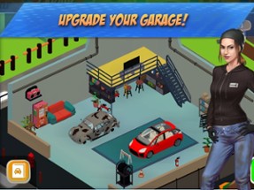 Car Girl Garage Image