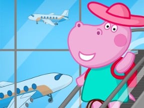 Hippo Family Airport Adventure Image