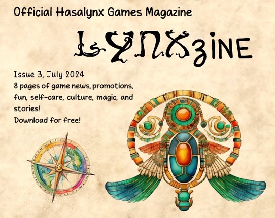 [FREE!] LynxZine, Issue 3, July 2024 Game Cover