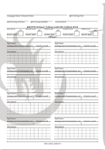 Custom Five Torches Deep Character Sheet Image