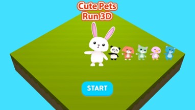 Cute Pets Run 3D for TV Image