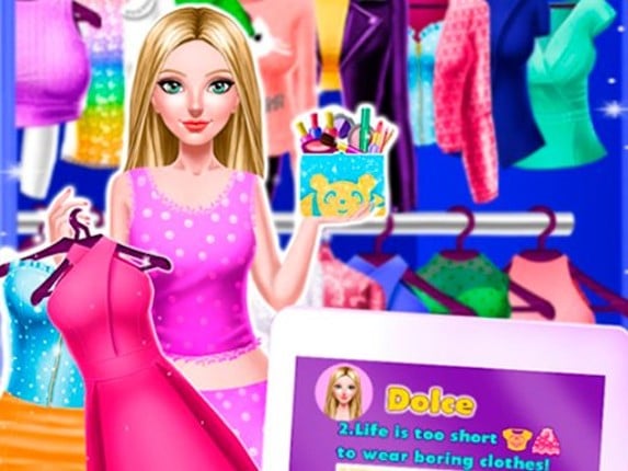 Dress up Barbie Game Cover