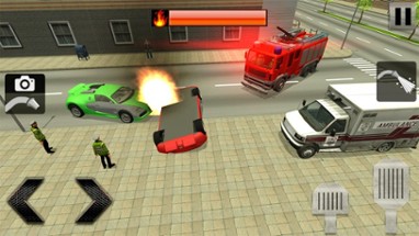 Firefighter Truck Simulator 3D Image