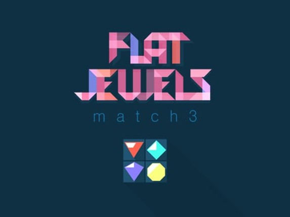 Flat Jewels Match 3 Game Cover