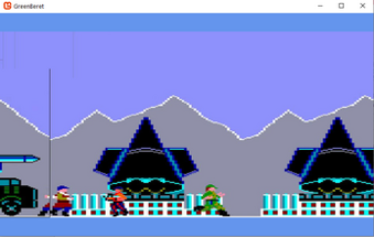 Green Beret (Amstrad CPC Remake) Image