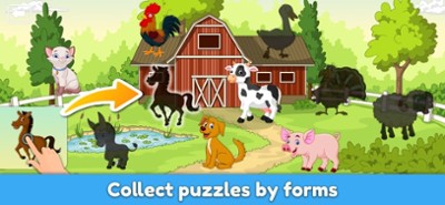 Toddler puzzle games for kids! Image