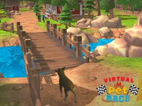 Virtual Pet World Racing Town Image