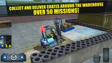 Fork Lift Truck Driving Simulator Real Extreme Car Parking Run Image