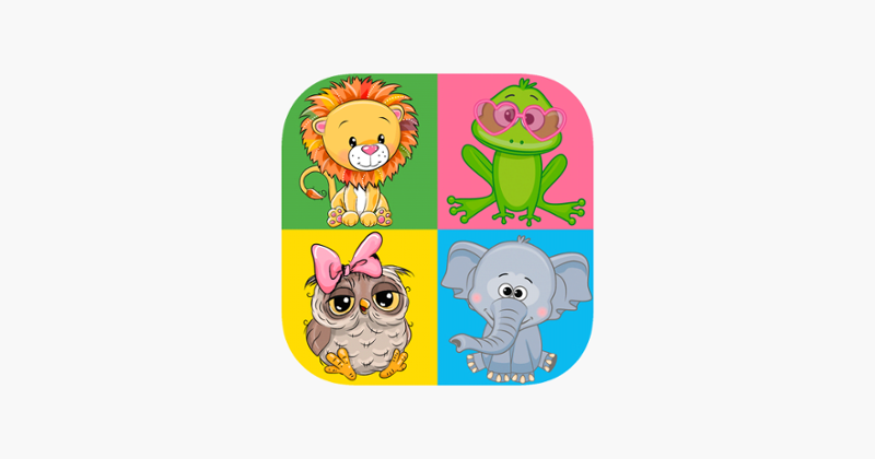 Funny Animals Memory Game Game Cover